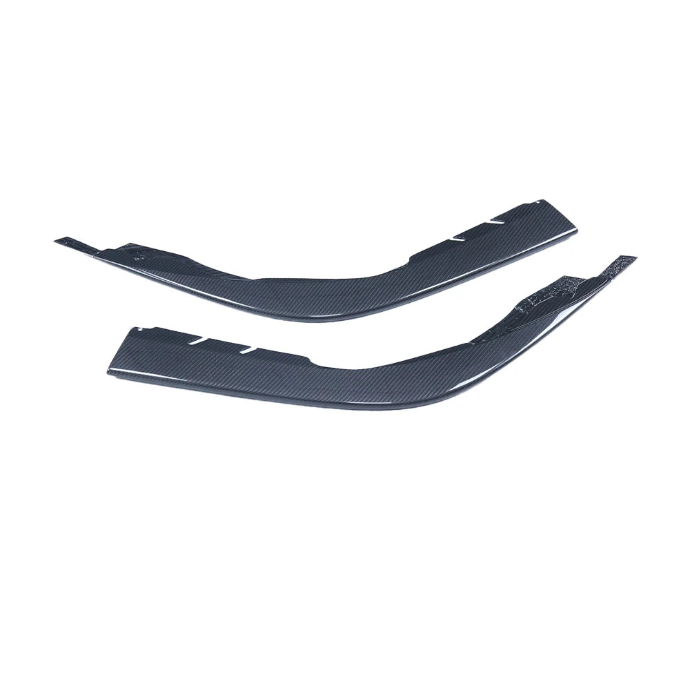 FERRARI F8 Dry carbon fiber front spoiler corner - Amxnx