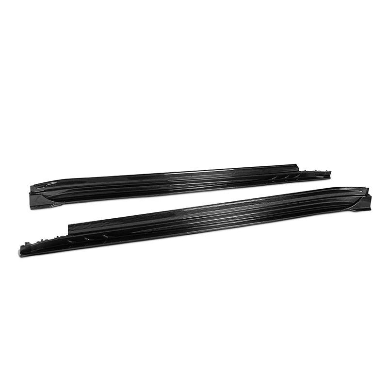 PORSCHE PANAMERA GTS/Turbo S/971 Dry Carbon Fiber Side Skirts - Amxnx