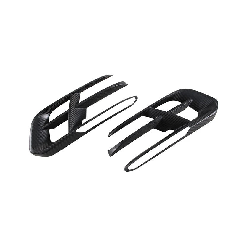PORSCHE PANAMERA 971 Dry Carbon Fiber Front Bumper Air Duct Vent Trim Cover - Amxnx
