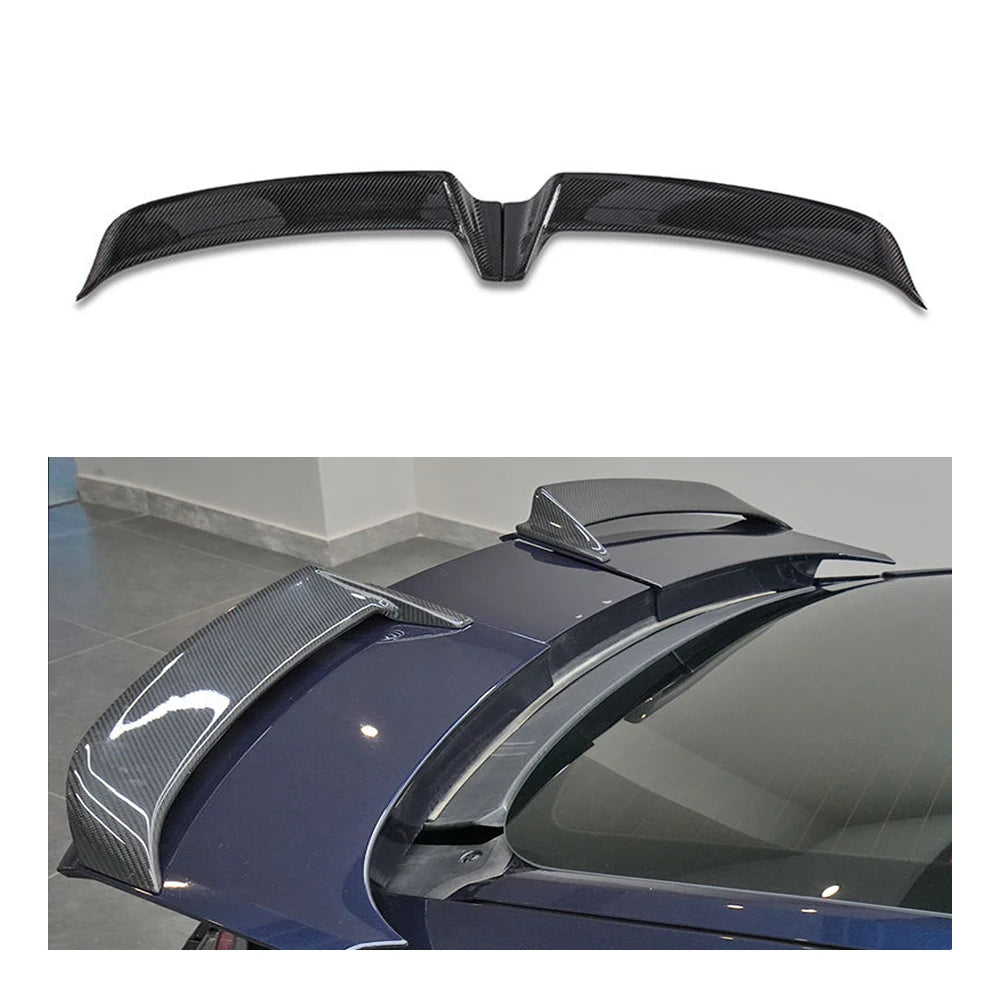 PORSCHE PANAMERA E-Hybrid/GTS/Turbo Dry Carbon Fiber Rear Roof Wing For 2017-2023 - Amxnx