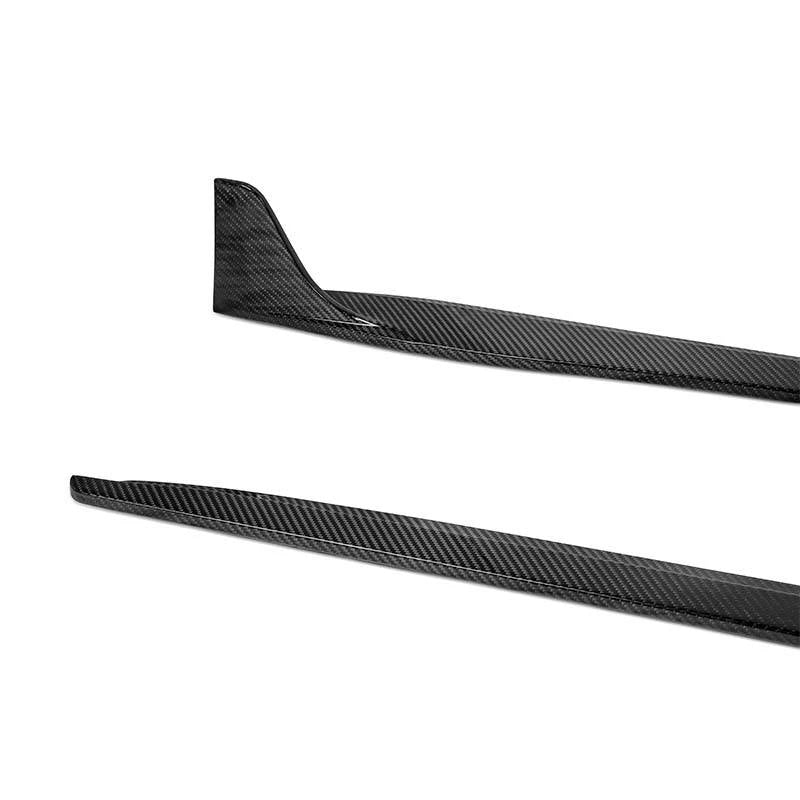 PORSCHE 718 Cayman/Boxster/982 Dry Carbon Fiber Side Skirt For 2016 - 2024 - Amxnx