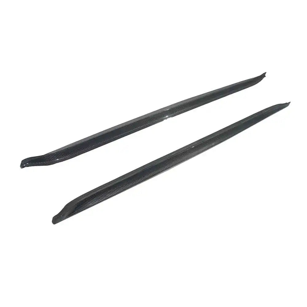 PORSCHE 718 Cayman/Boxster Dry Carbon Fiber Side Skirts Extensions - Amxnx