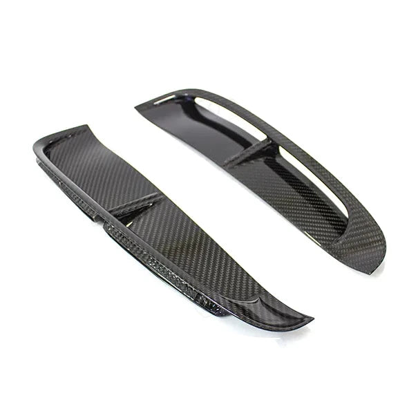 PORSCHE 971 PANAMERA E-Hybrid/GTS/Turbo Dry Carbon Fiber Front Fender Trim For 2017-2023 - Amxnx