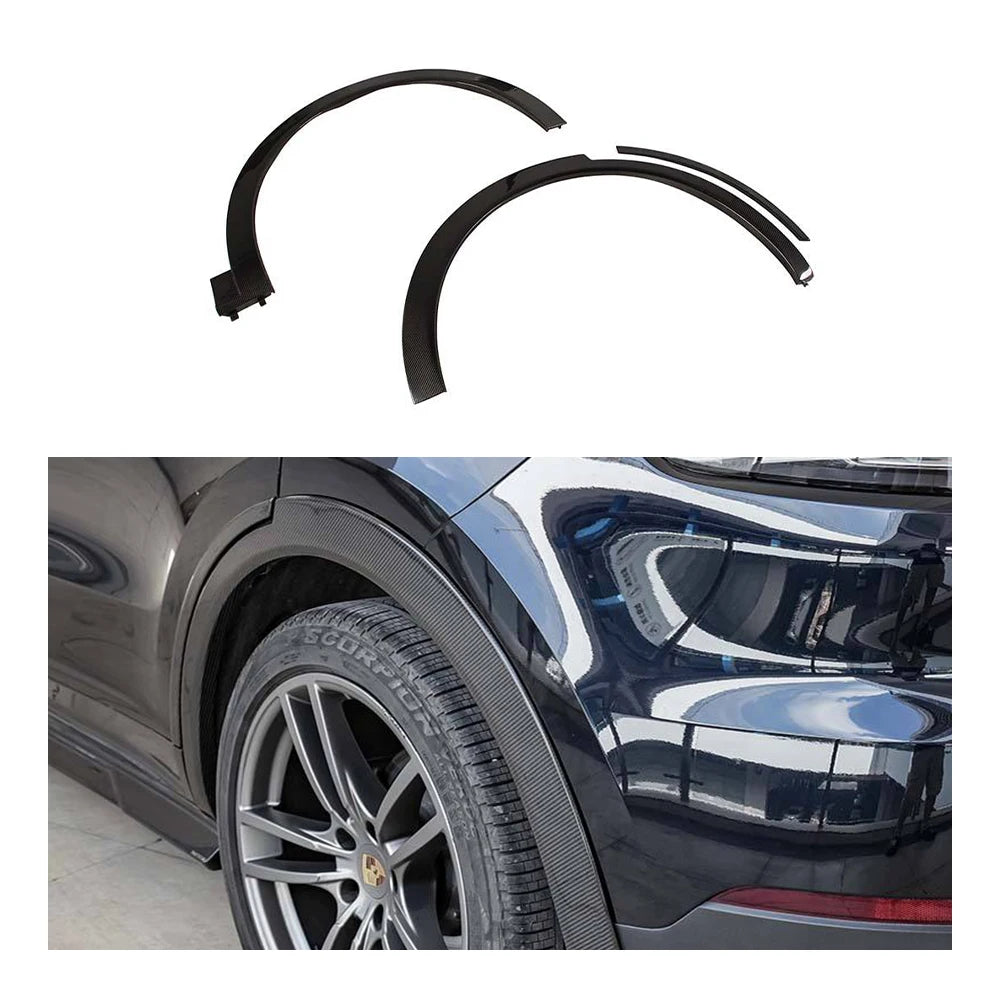 PORSCHE CAYENNE 9Y0 Coupe 9Y3 Dry Carbon Fiber Wheel Arches Fender - Amxnx