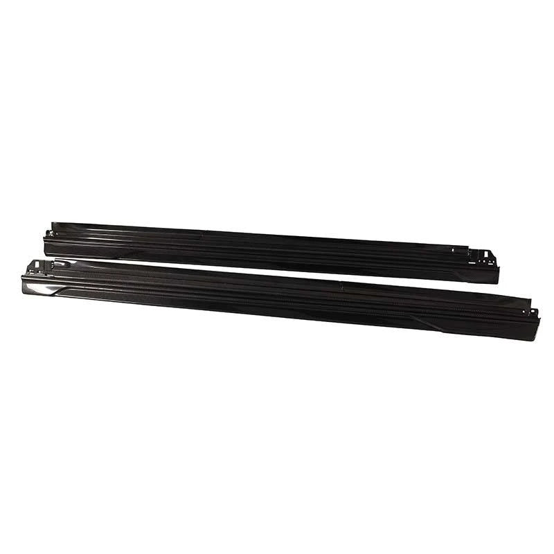 PORSCHE CAYENNE Coupe Turbo Dry Carbon Fiber Side Skirts For 2018 - 2024 - Amxnx