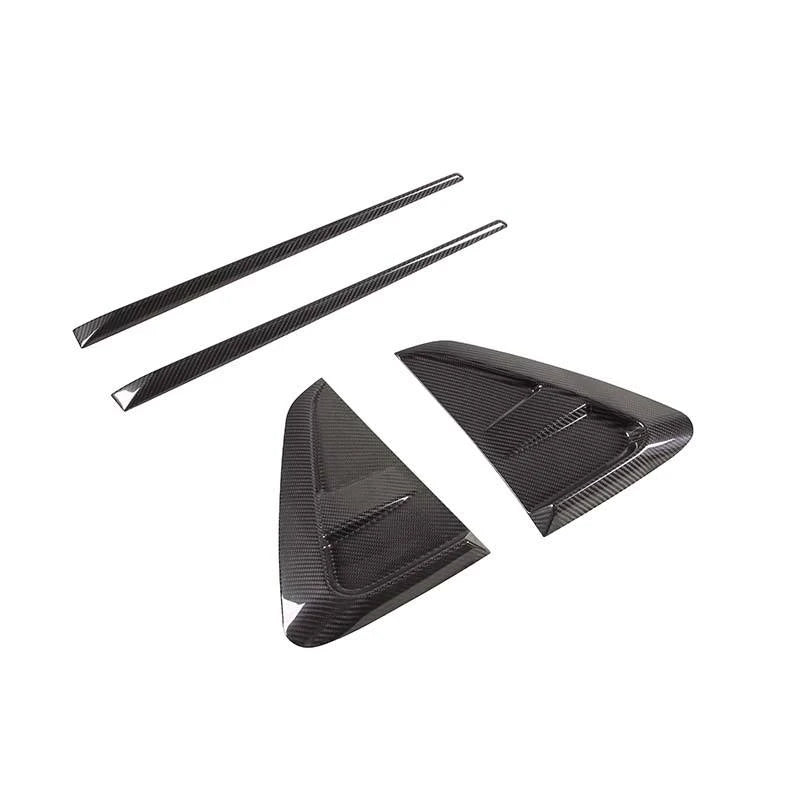PORSCHE CAYENNE Coupe Turbo Dry Carbon Fiber Front Fender Trims - Amxnx