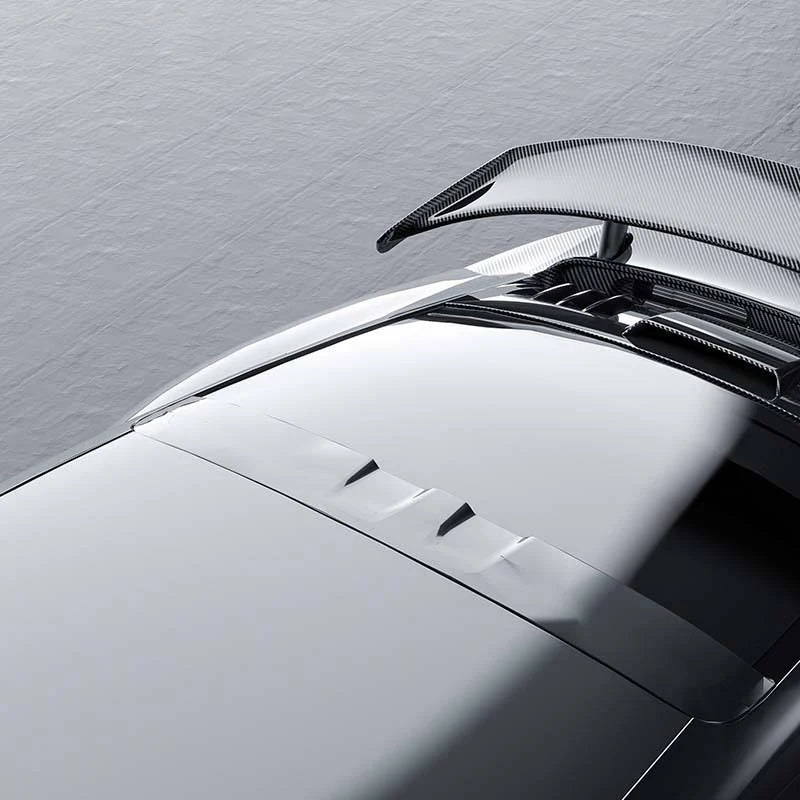 PORSCHE 992 Turbo S Dry Carbon Fiber Rear roof Wing - Amxnx