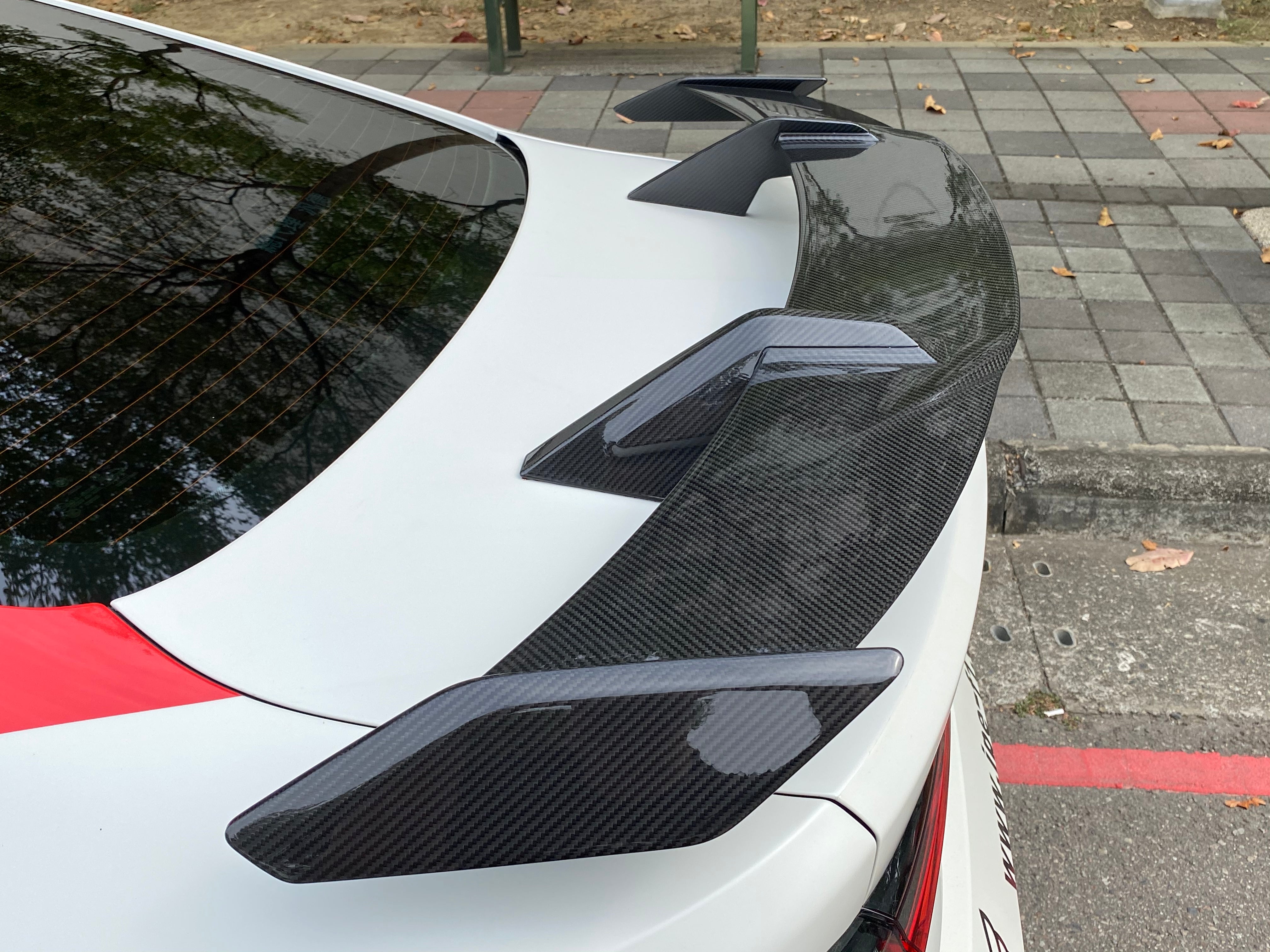 BMW M3/M4 G80/G82 Dry Carbon Fiber MP Rear Wing - Amxnx