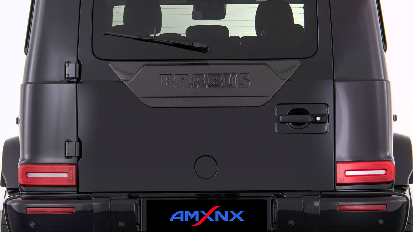 BENZ G500 W463/W464 Dry carbon fiber rear cover - Amxnx