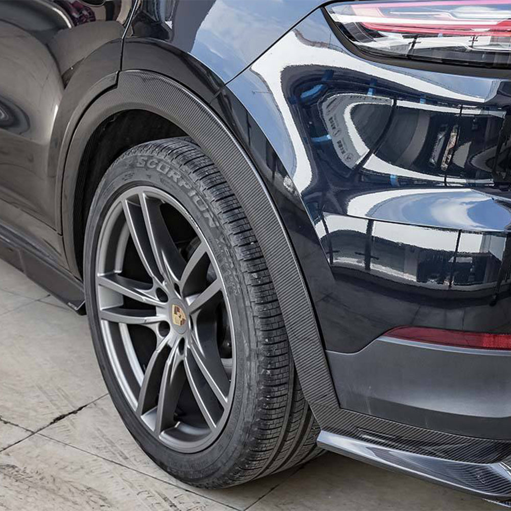 PORSCHE CAYENNE 9Y0 Coupe 9Y3 Dry Carbon Fiber Wheel Arches Fender - Amxnx