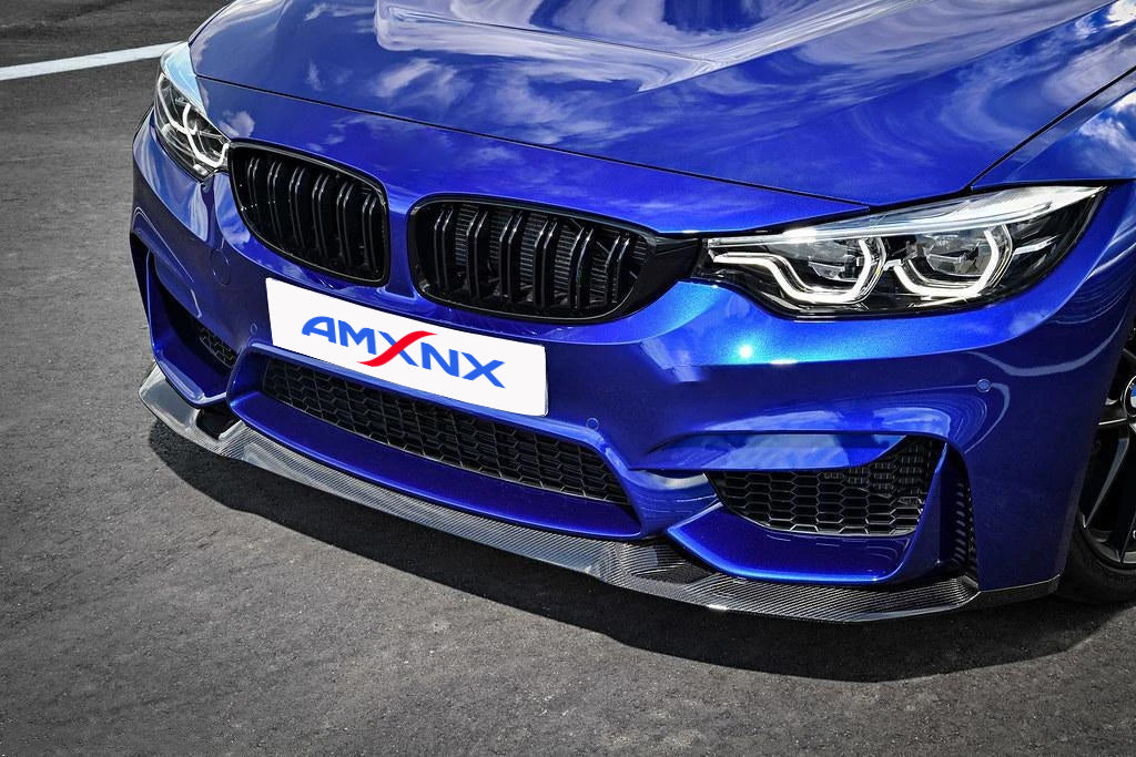 BMW M3/M4 F80/F82 Dry carbon fiber CS front lip - Amxnx