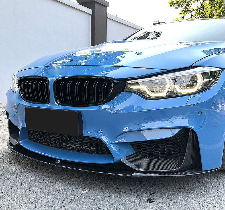 BMW M3/M4 F80/F82 Dry Carbon Fiber MP Front Lip - Amxnx