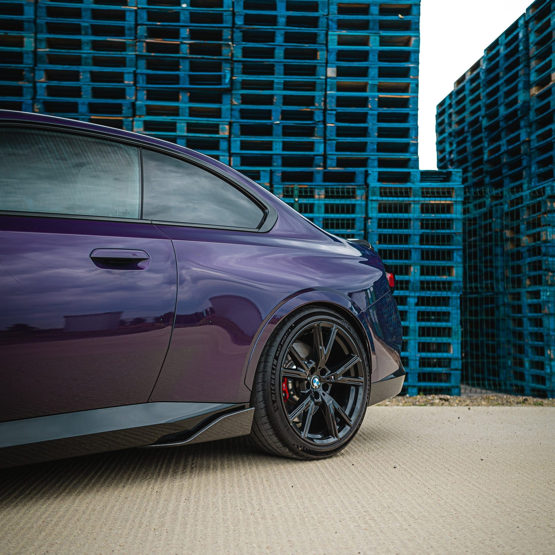 BMW M2 F87 Dry Carbon Fiber MP Side Skirt - Amxnx