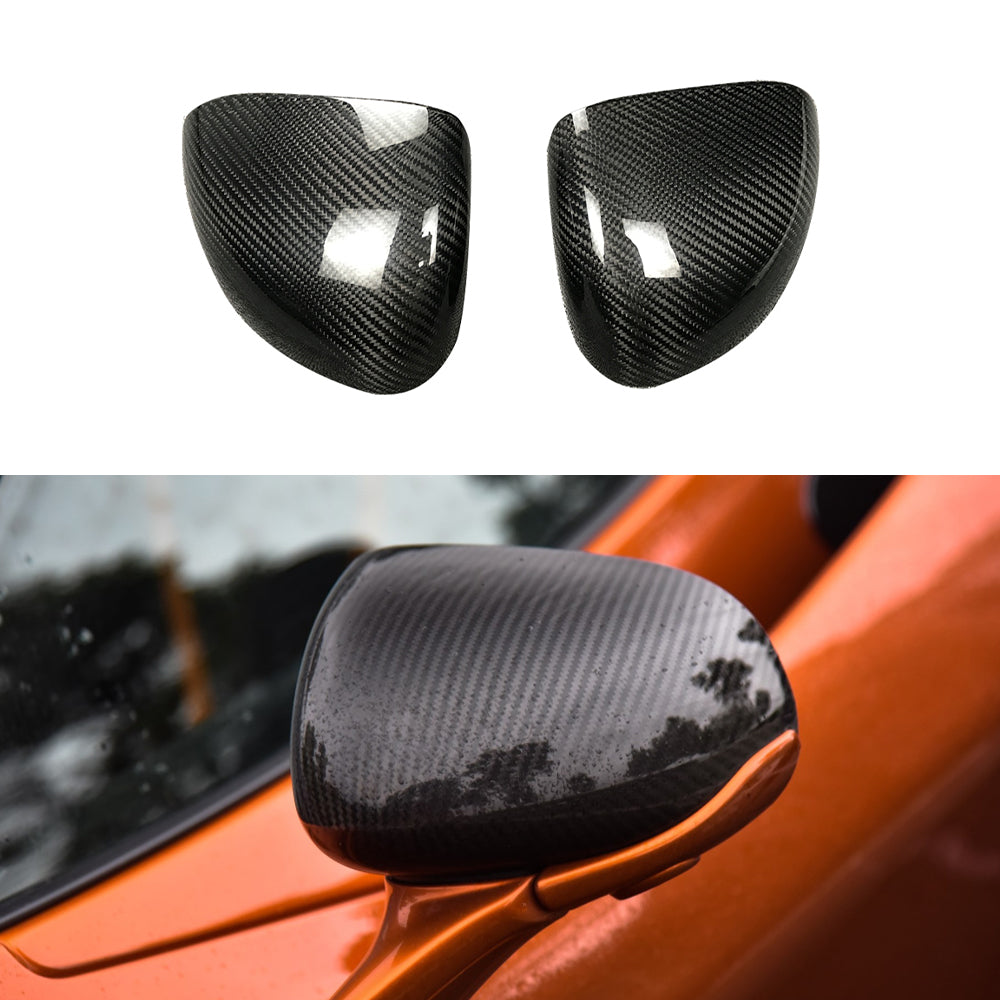 MCLAREN 570S/540C/600LT/720S Dry carbon fiber Rearview mirror cover - Amxnx