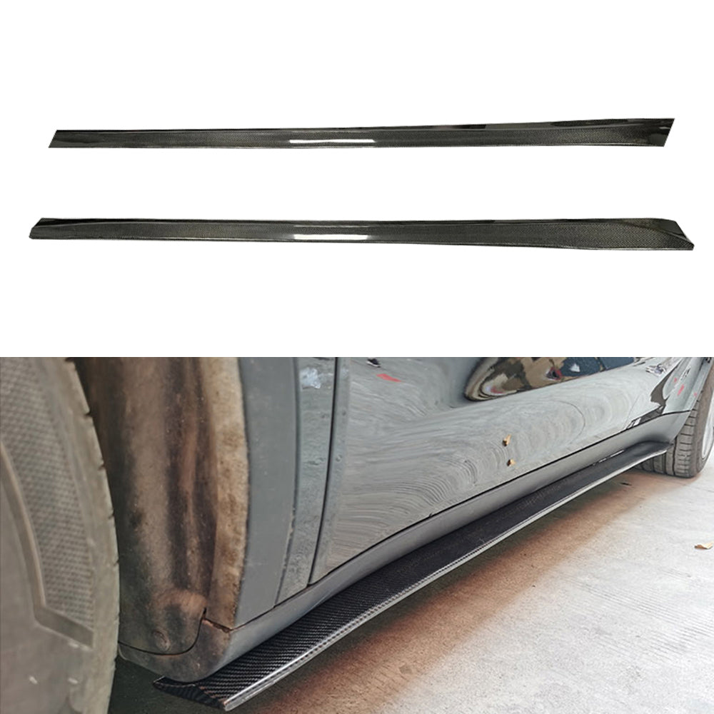 TESLA MODEL 3 Dry carbon fiber Side Skirts