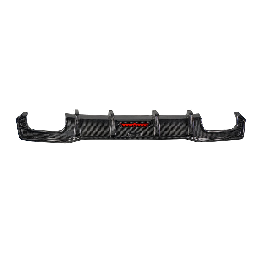 AUDI A7/A7L/S7 C8 Dry carbon fiber rear lip