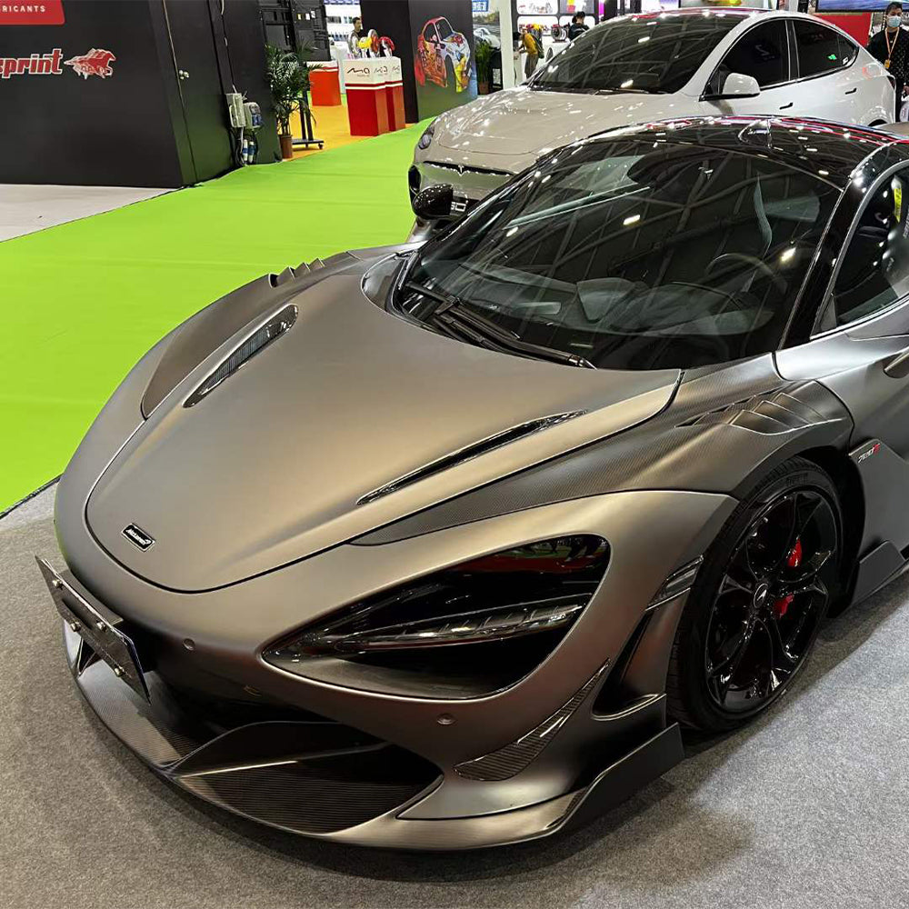 MCLAREN 720S Dry carbon fiber SRY style Front lip