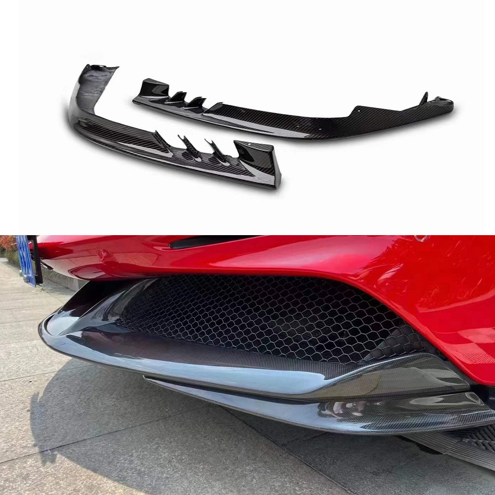 FERRARI SF90 Dry carbon fiber OEM Corner wrap