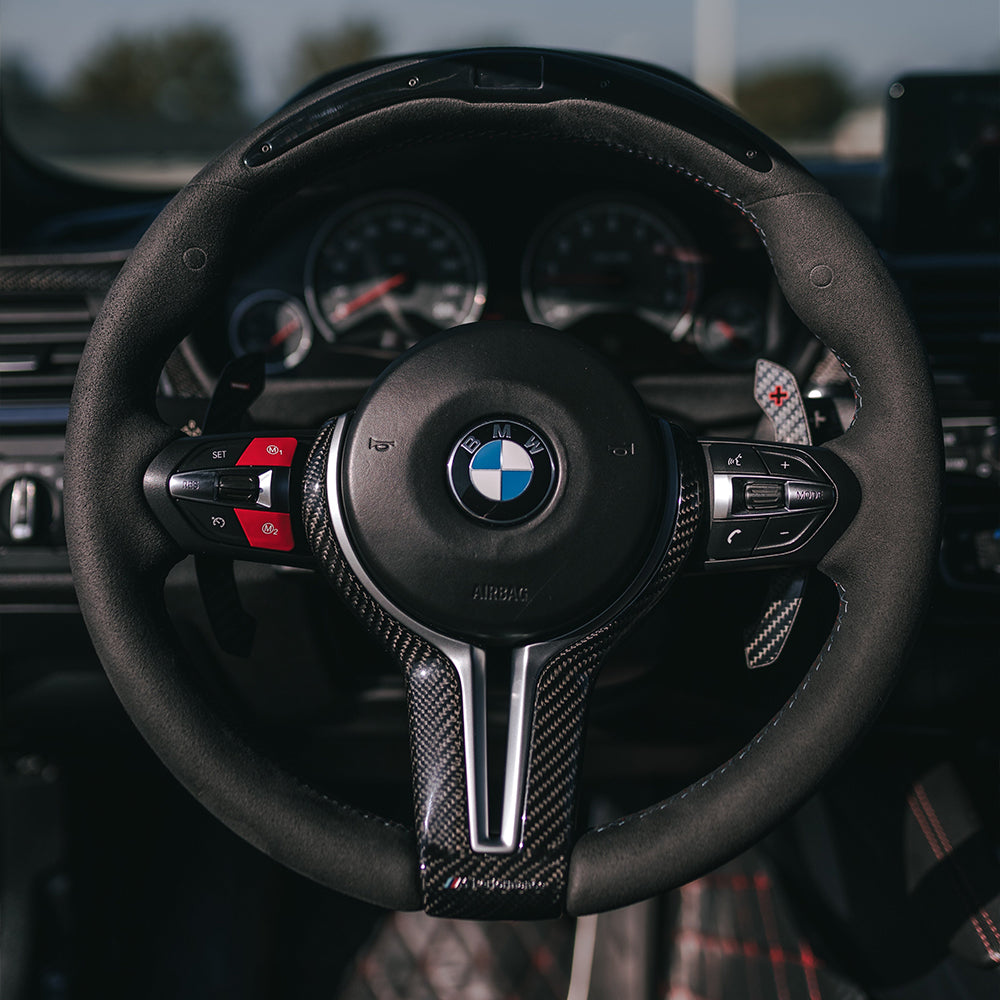 BMW M2 M3 M4 Custom Carbon Fiber Steering Wheel Kit