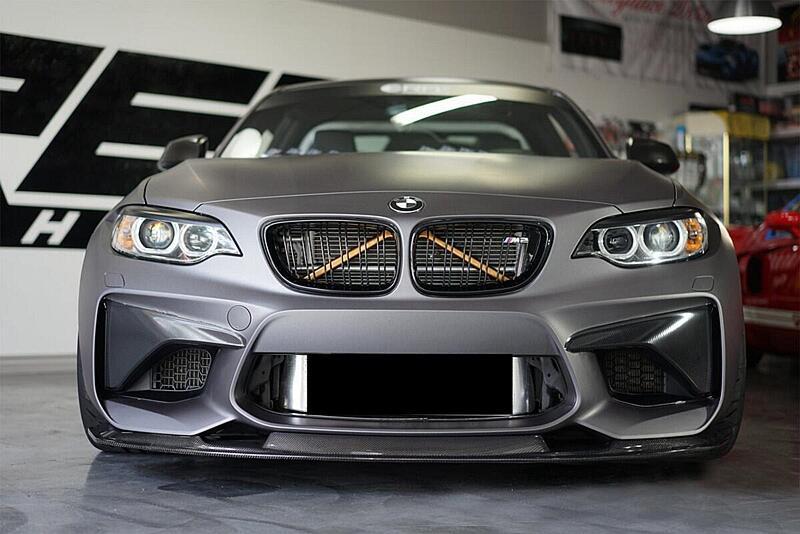 BMW M2 F87 Dry Carbon Fiber MTC Front Lip