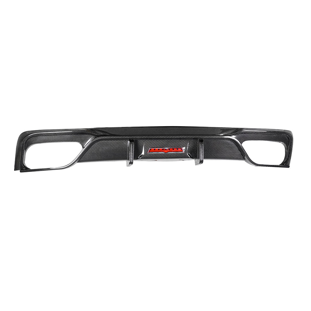 AUDI A6/S6 C8 Dry carbon fiber rear lip