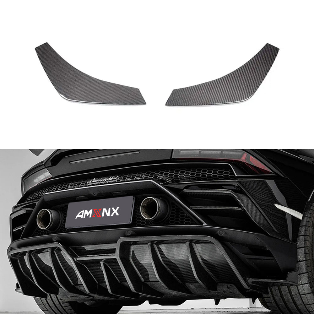 LAMBORGHINI Huracan EVO Dry carbon fiber Rear bumper trim(2019)