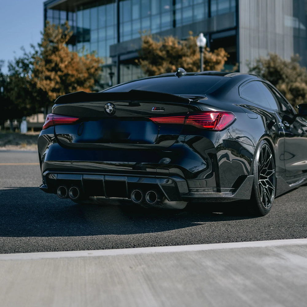 BMW M3/M4 G80/G82 Dry carbon fiber back wrap angle