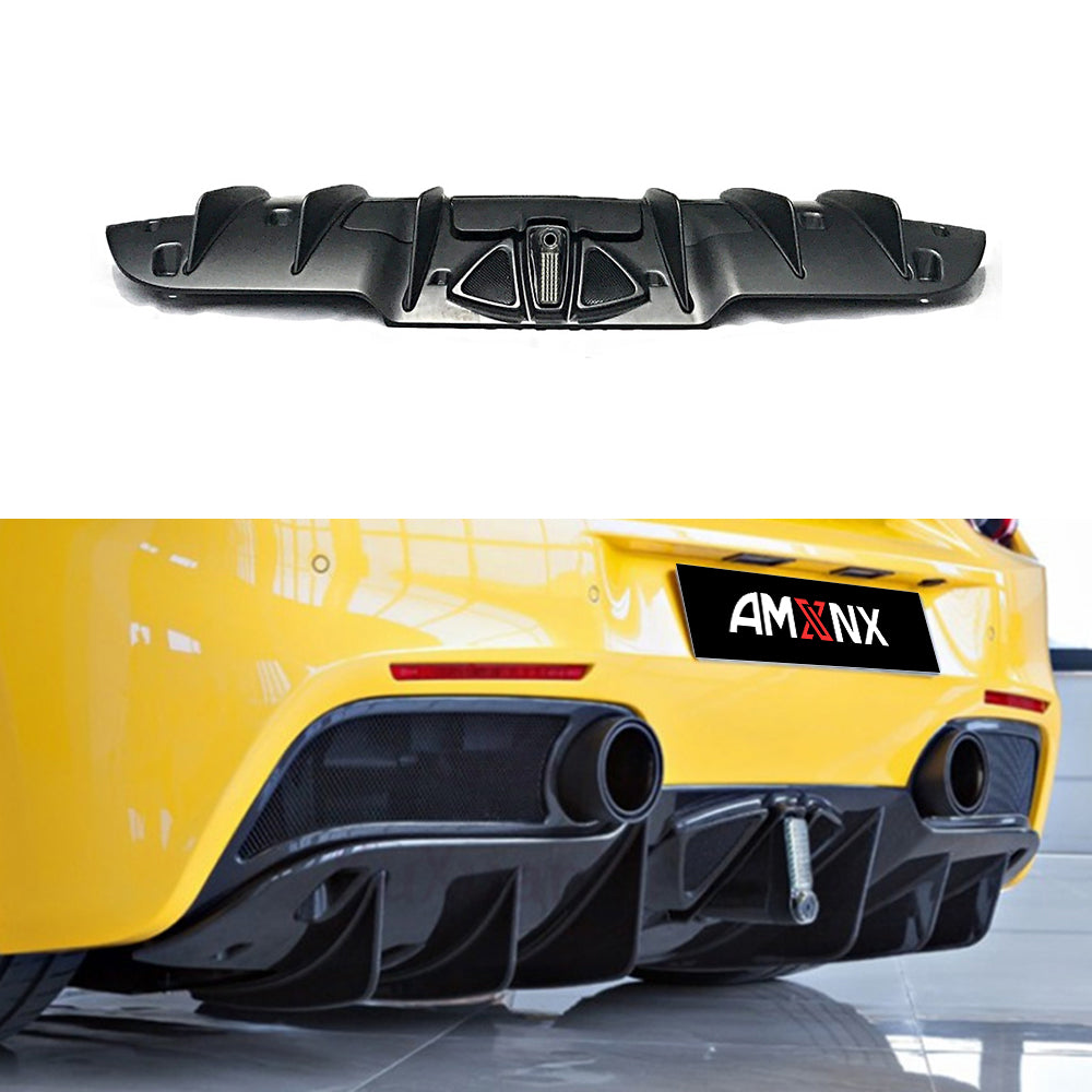 FERRARI 488 SC Dry carbon fiber Rear lip