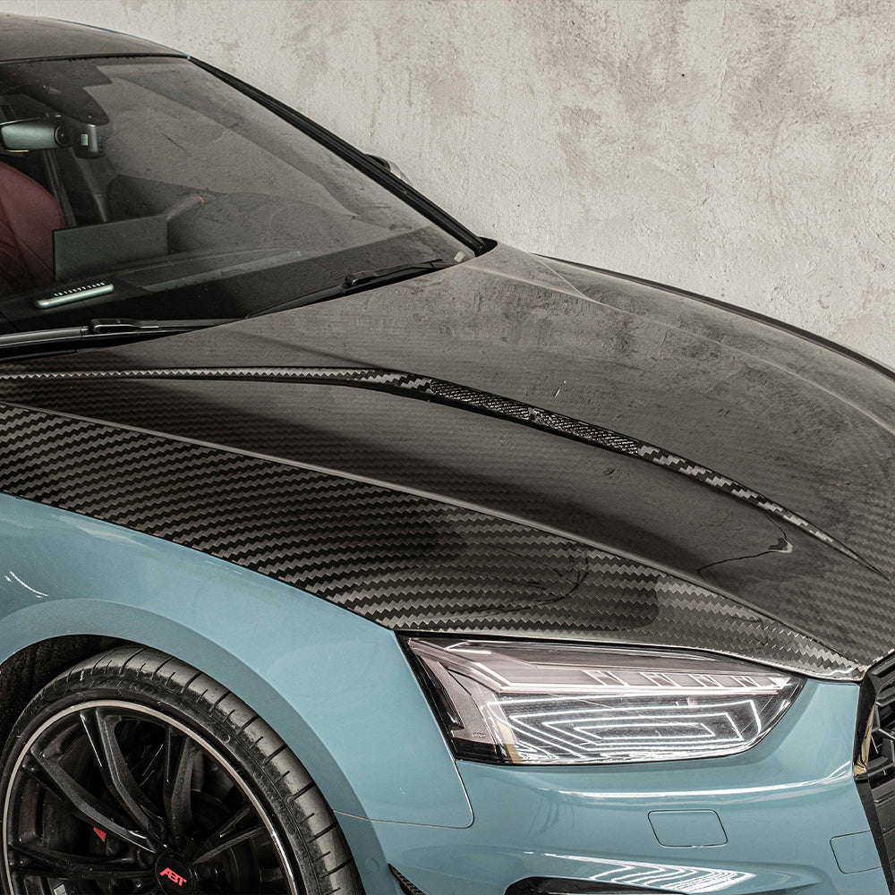 AUDI S4/A4 B9 PA Dry carbon fiber hood