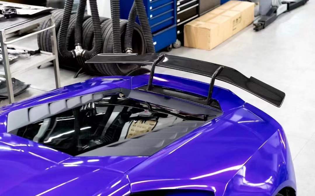 LAMBORGHINI LP580/LP610 Dry carbon fiber SN style rear wing