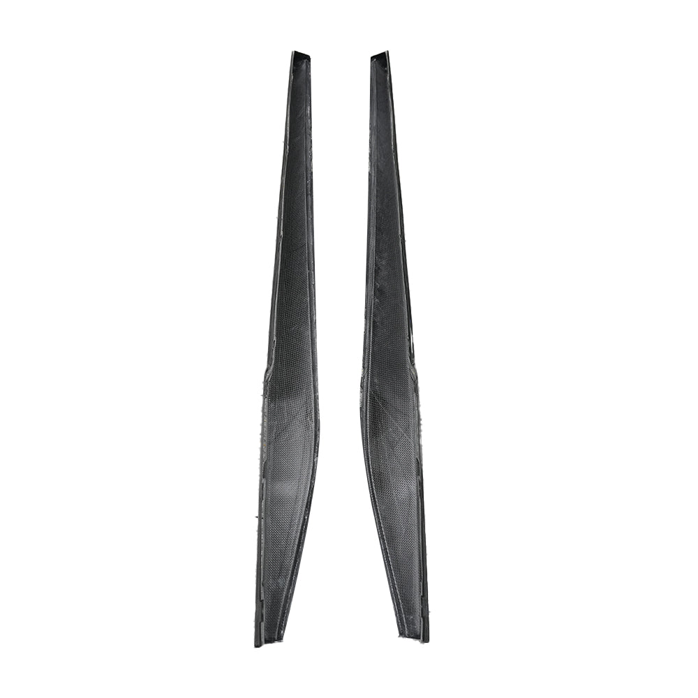 FERRARI 296 GTB Dry carbon fiber OEM side skirts