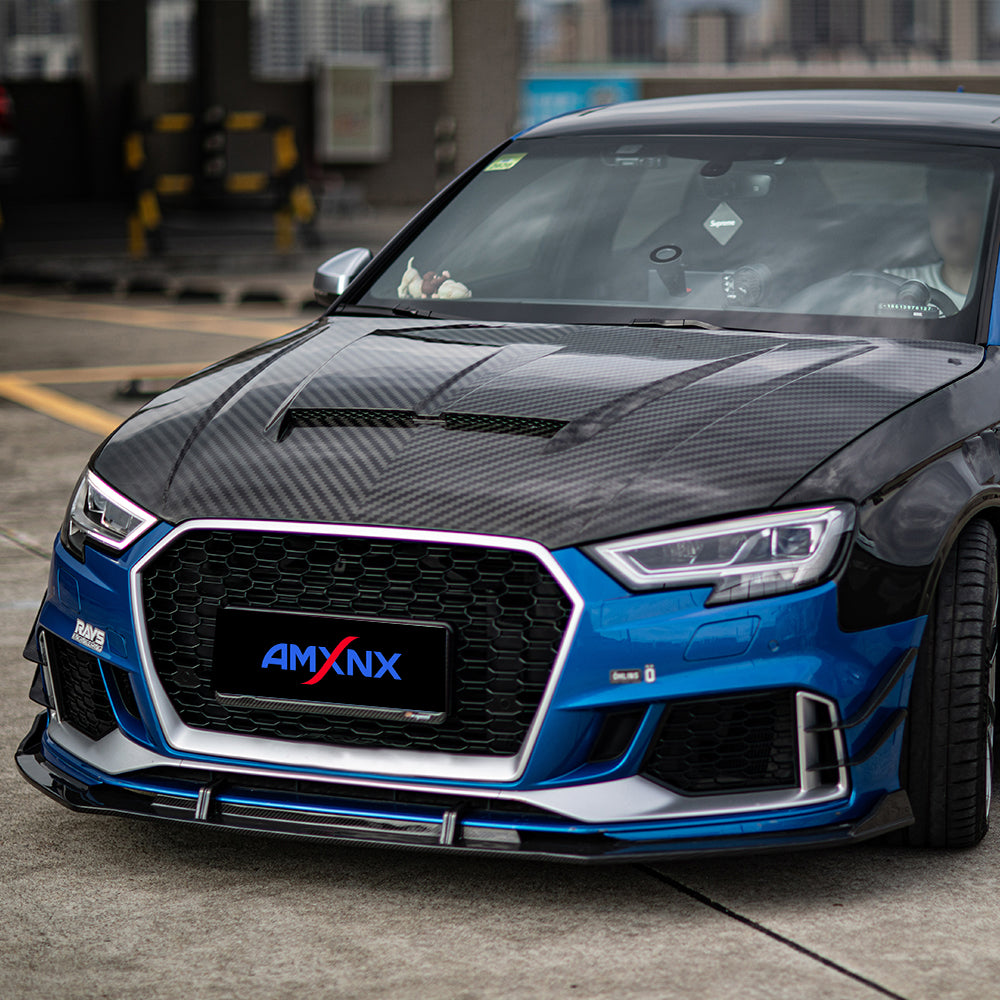 AUDI RS3 Dry carbon fiber front lip