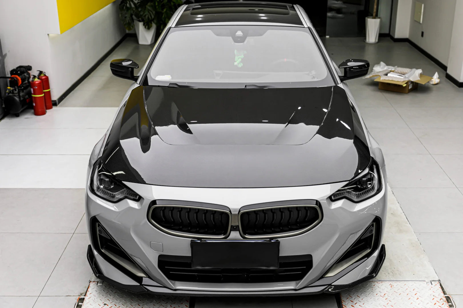 BMW M2 F87 Dry carbon fiber cover