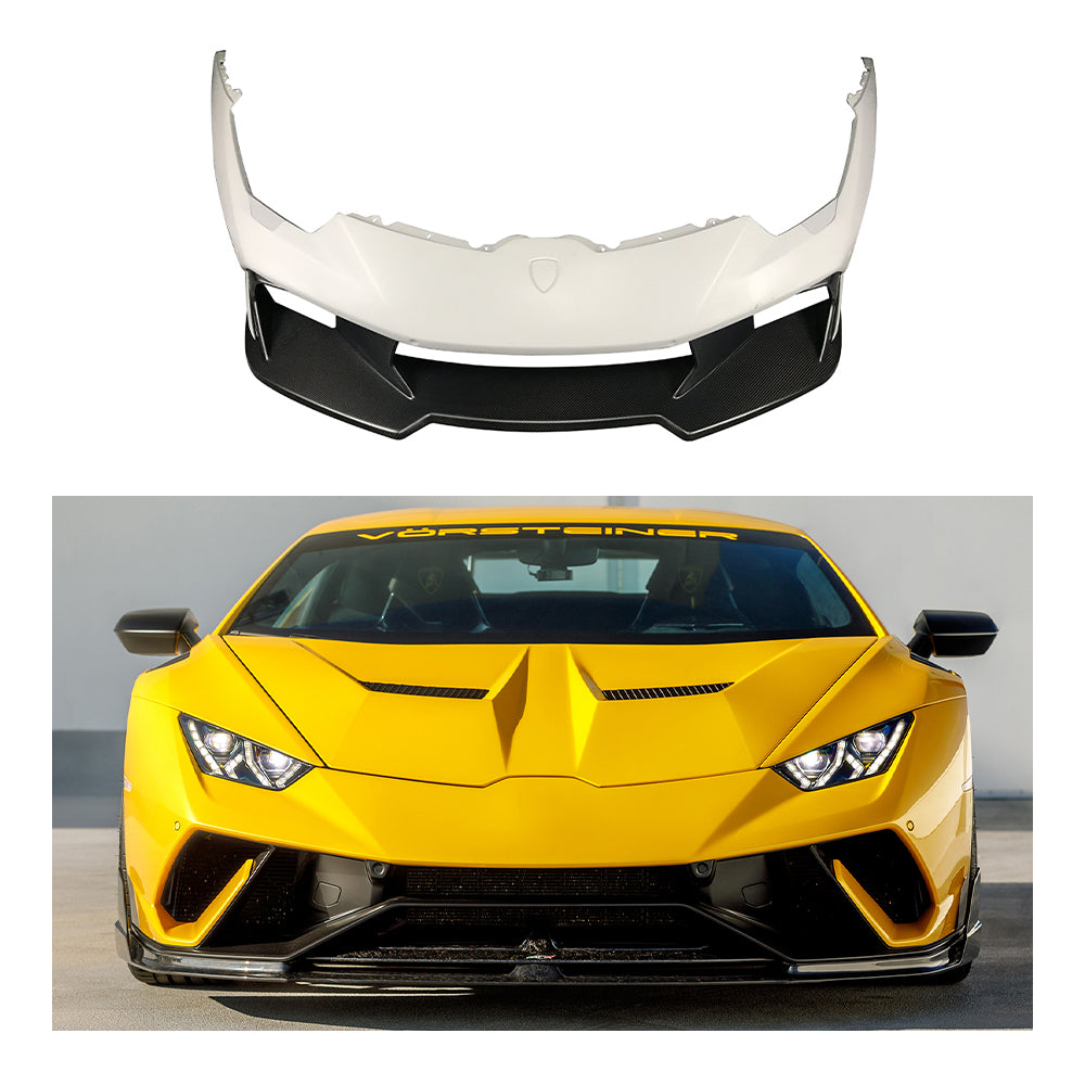 LAMBORGHINI LP580/LP610 Dry carbon fiber SV style front bumper