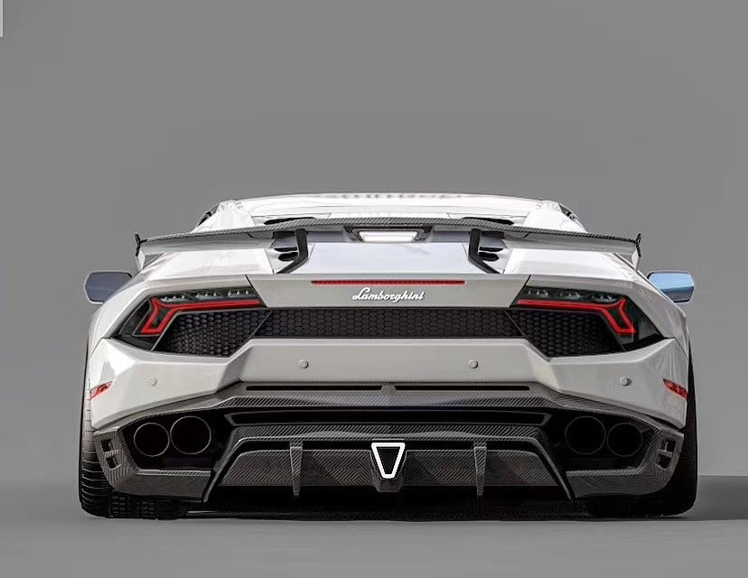 LAMBORGHINI LP580 Dry carbon fiber SD style rear bumper