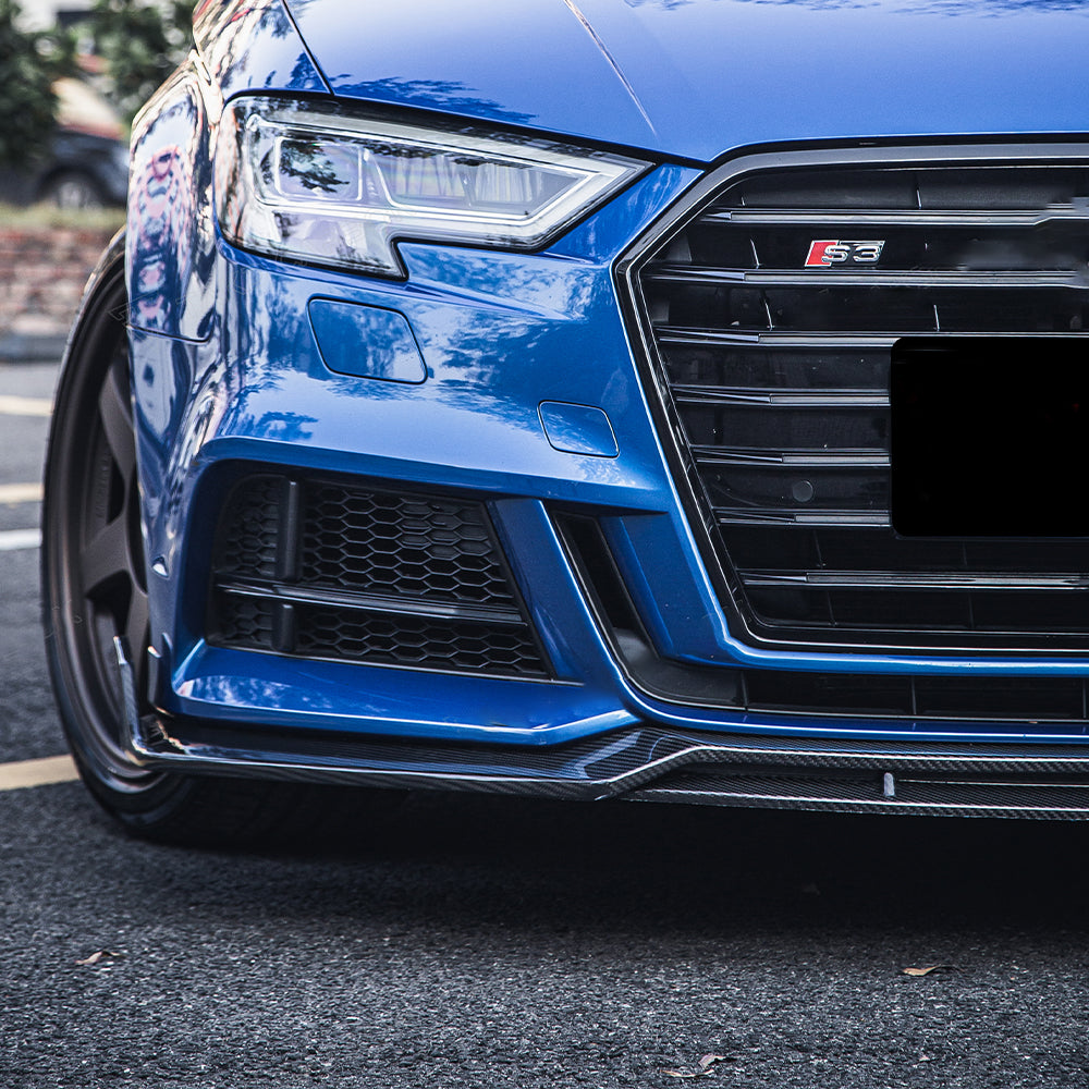 AUDI A3/S3 Dry carbon fiber front lip