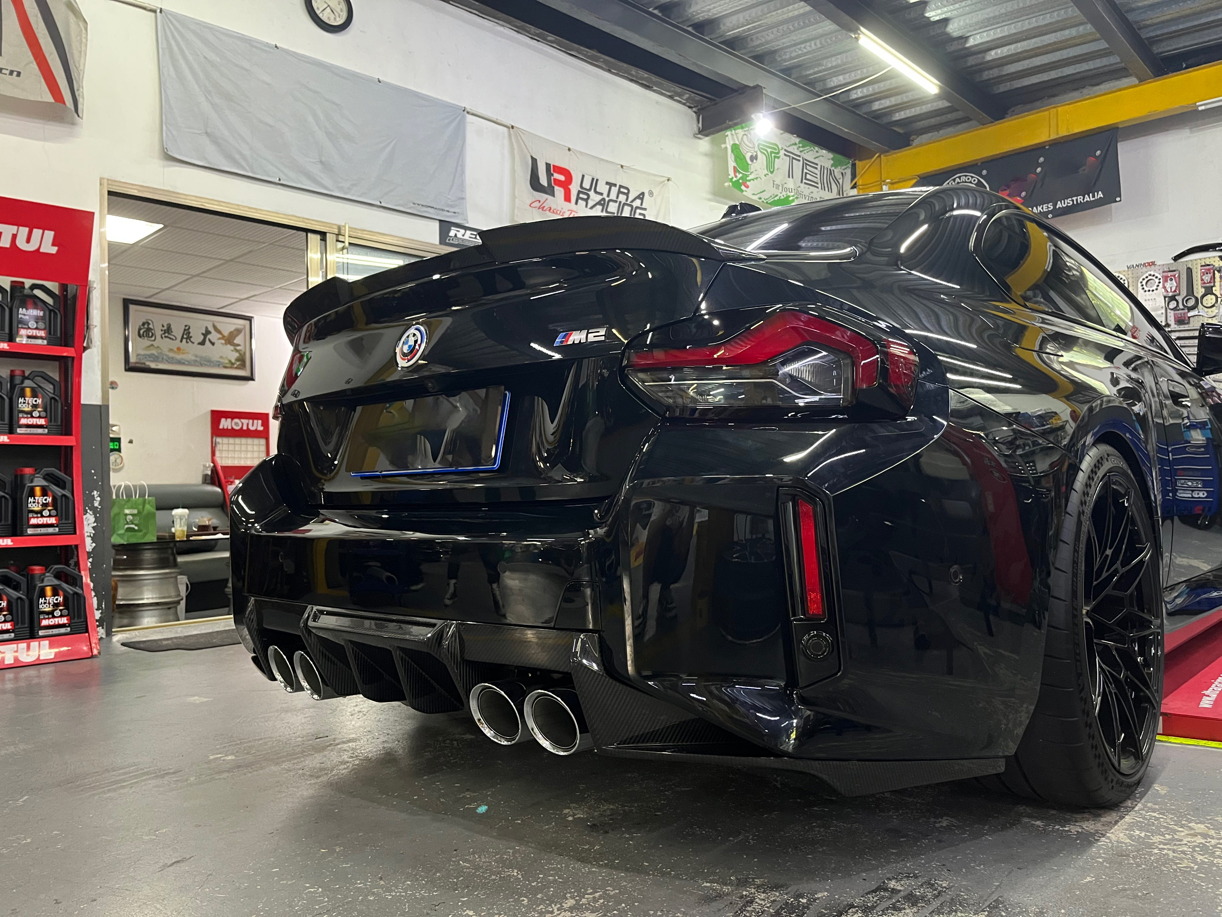 BMW M2 G87 Dry carbon fiber R44 rear lip