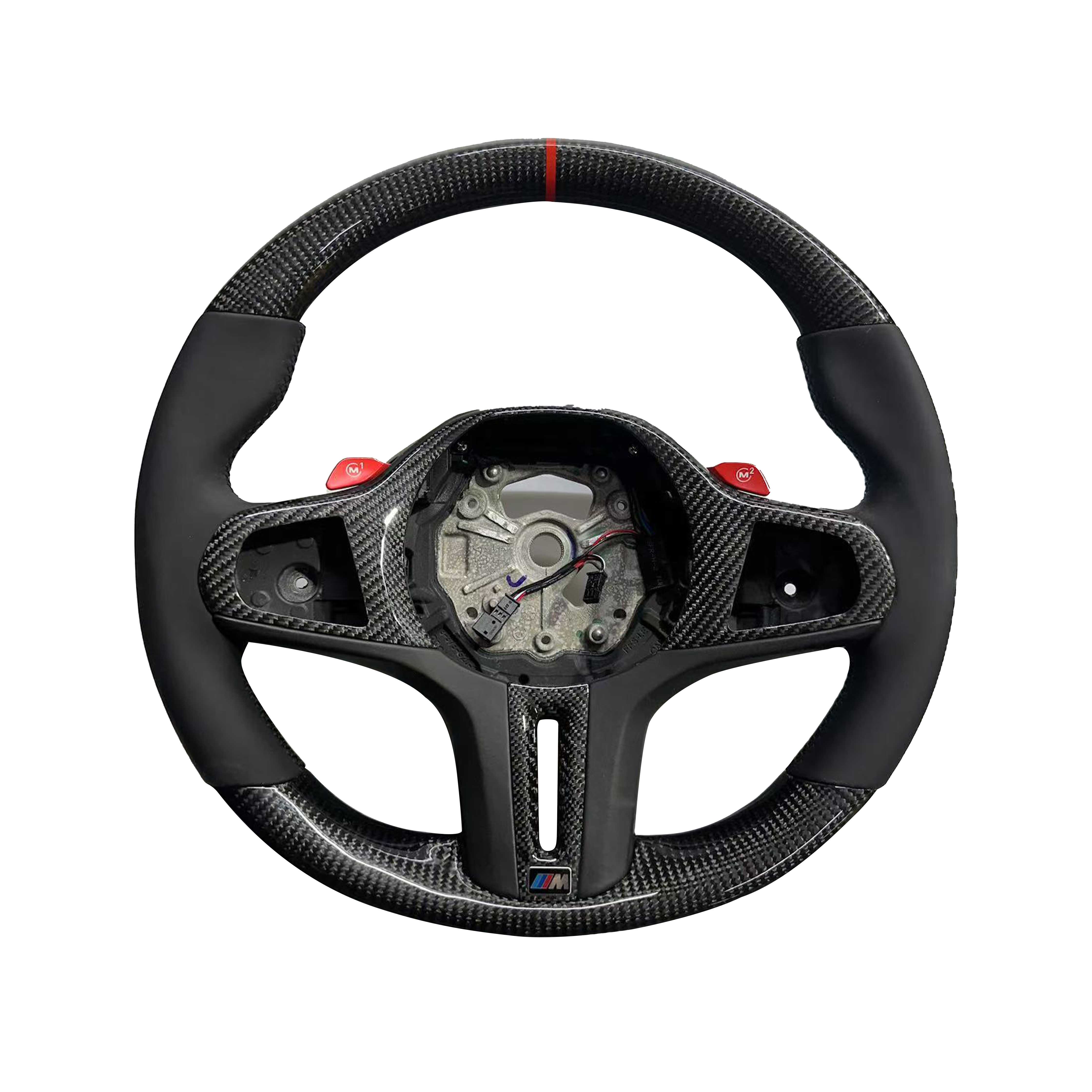 BMW M2 M3 M4 Custom Carbon Fiber Steering Wheel Kit