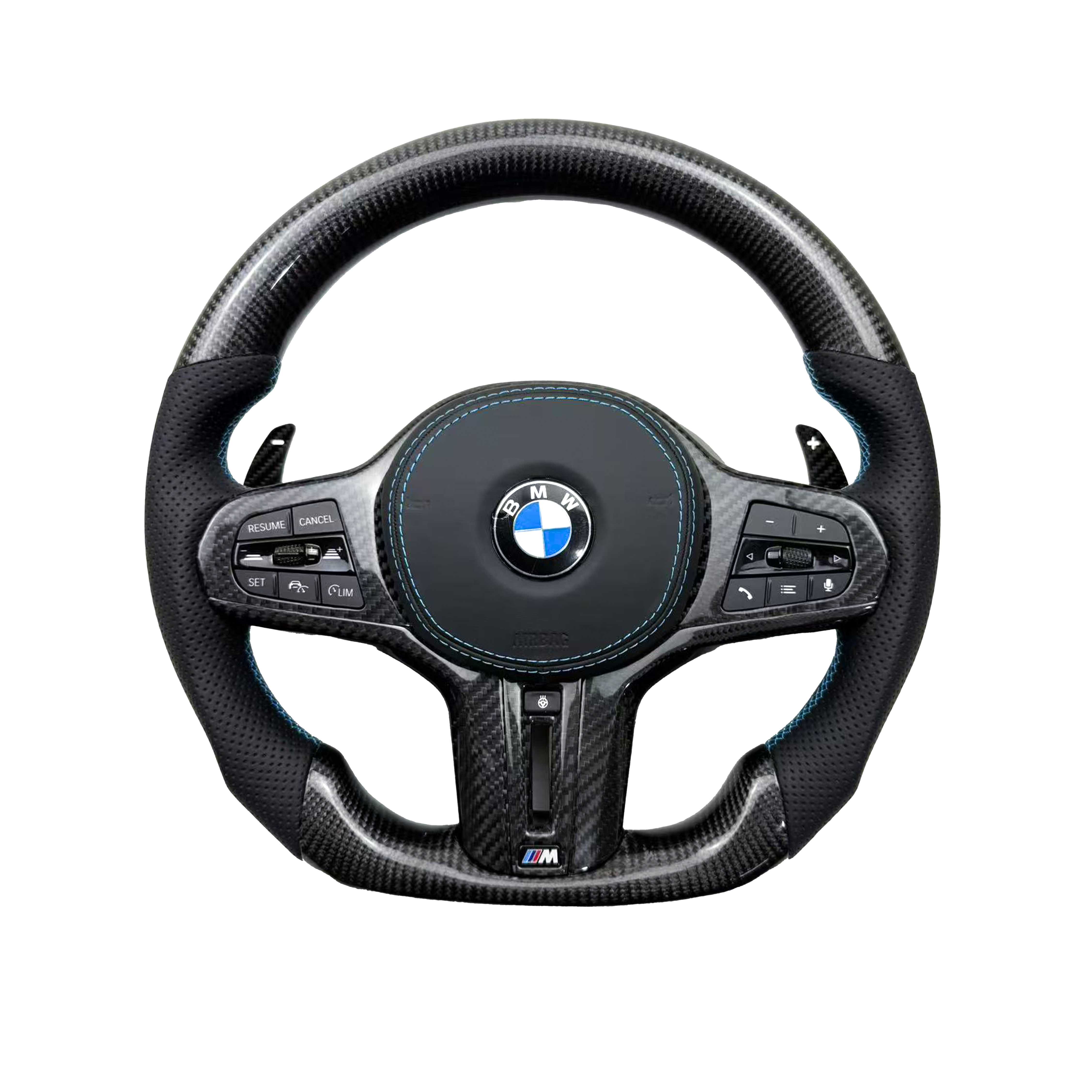 BMW M2 M3 M4 Custom Carbon Fiber Steering Wheel Kit