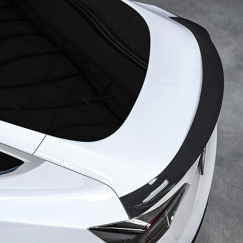 TESLA MODEL 3 Dry carbon fiber MCD style Rear wing