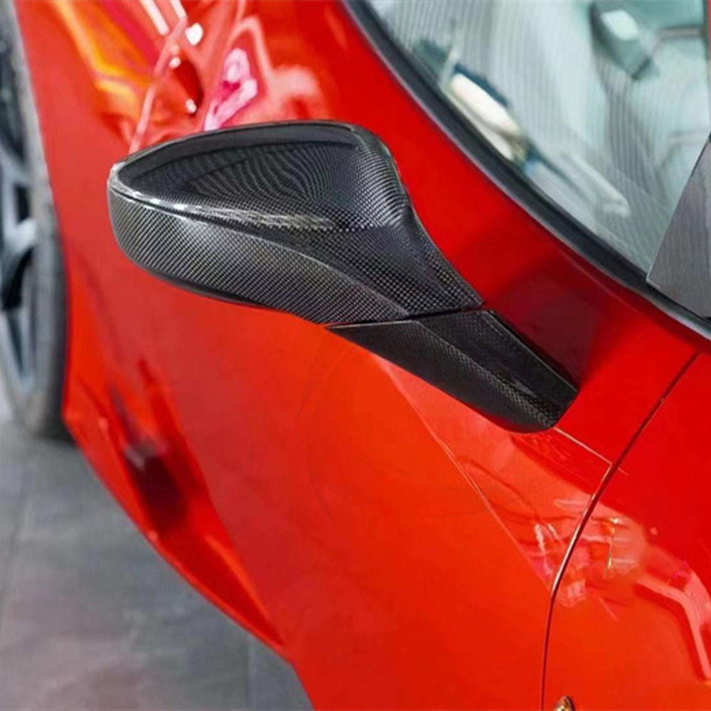 FERRARI 458/F8/488 Dry carbon fiber Rearview Mirror