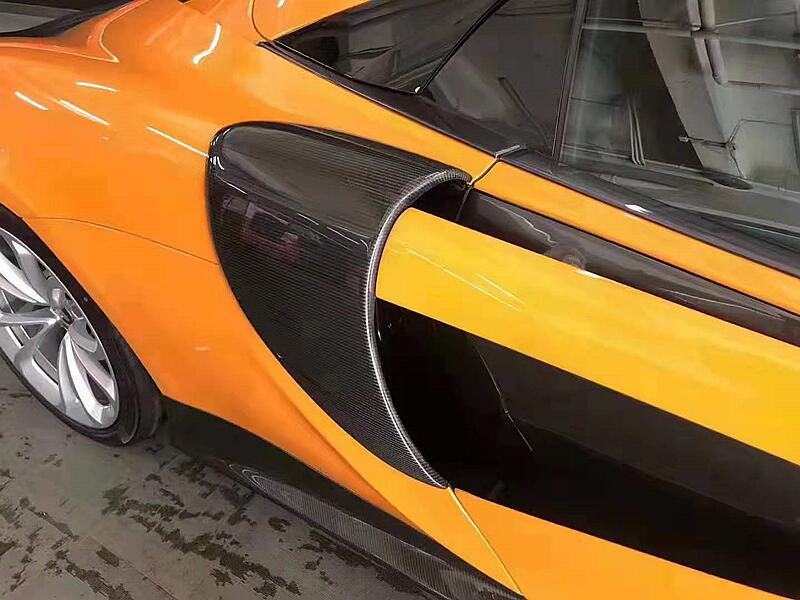 MCLAREN GT SN Dry carbon fiber Fender trim