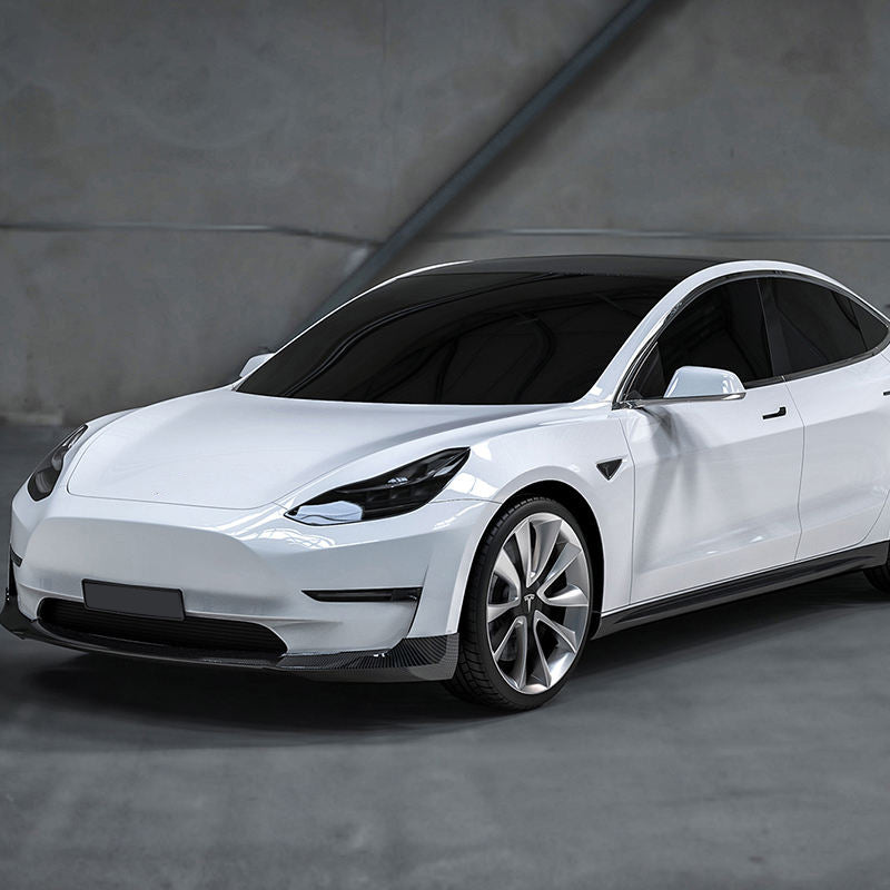 TESLA MODEL 3 Dry carbon fiber MCD style side skirts