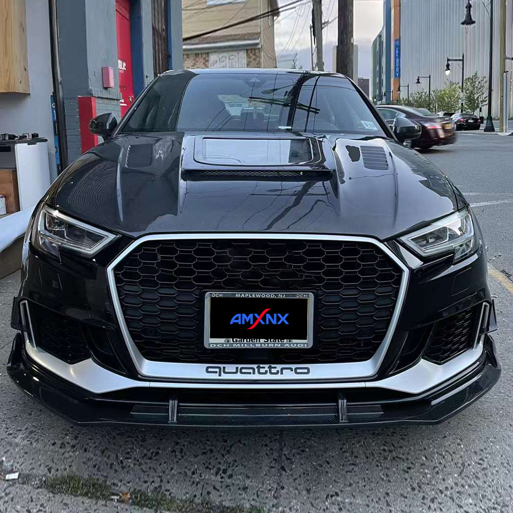 AUDI RS3 Dry carbon fiber front lip