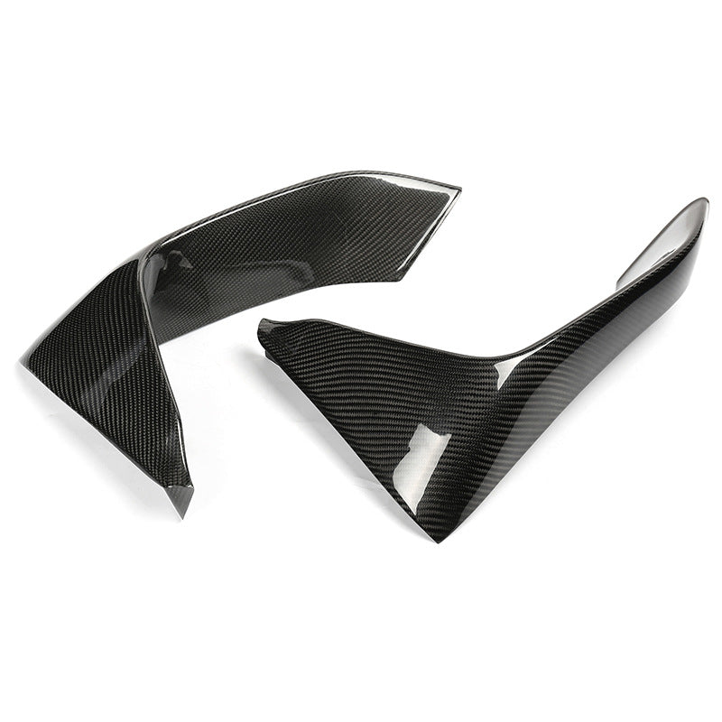 BMW M3/M4 F80/F82  Dry carbon Fiber MP front lip wrap angle