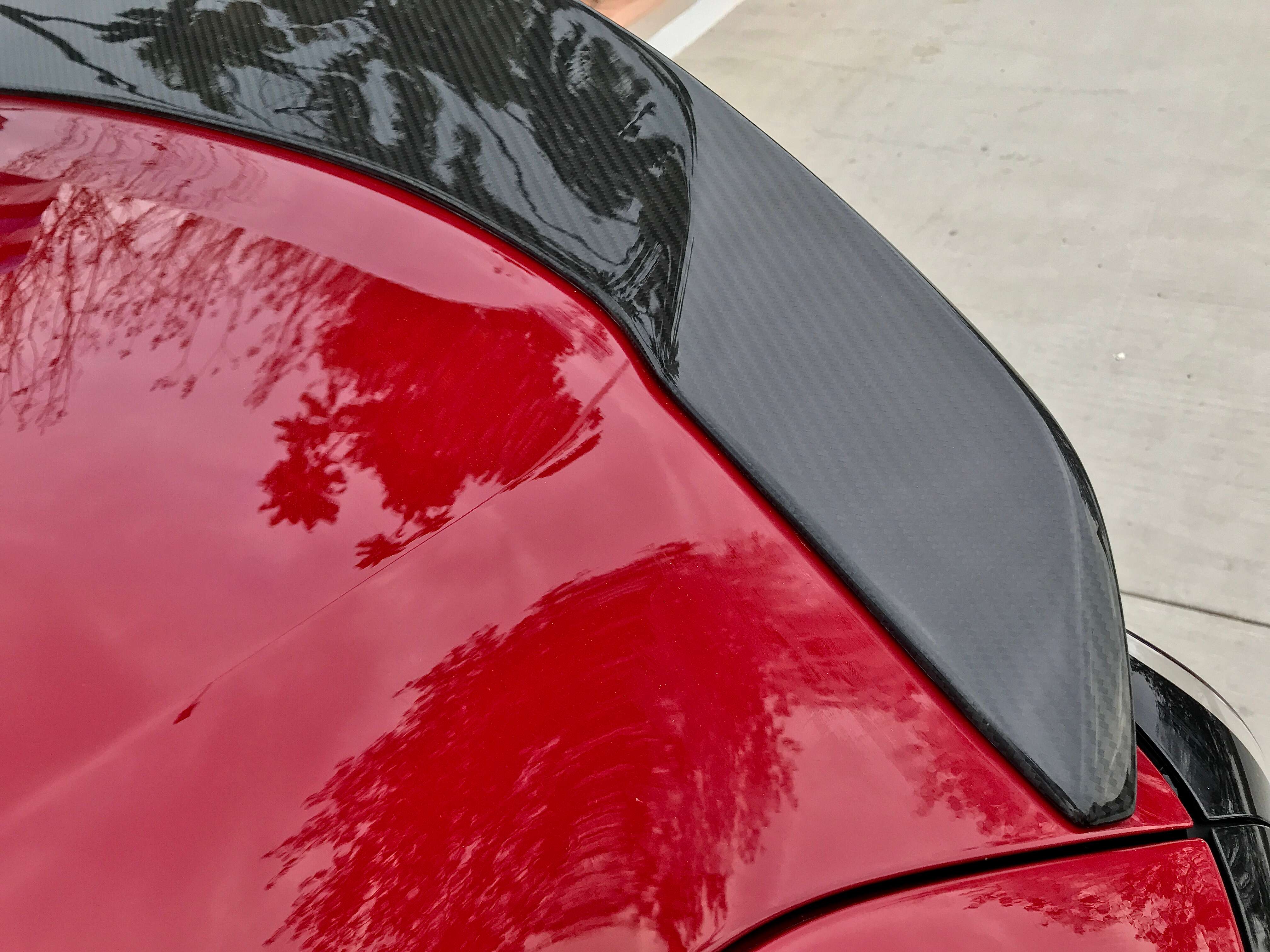 TESLA MODEL 3 Dry carbon fiber SV style Rear wing