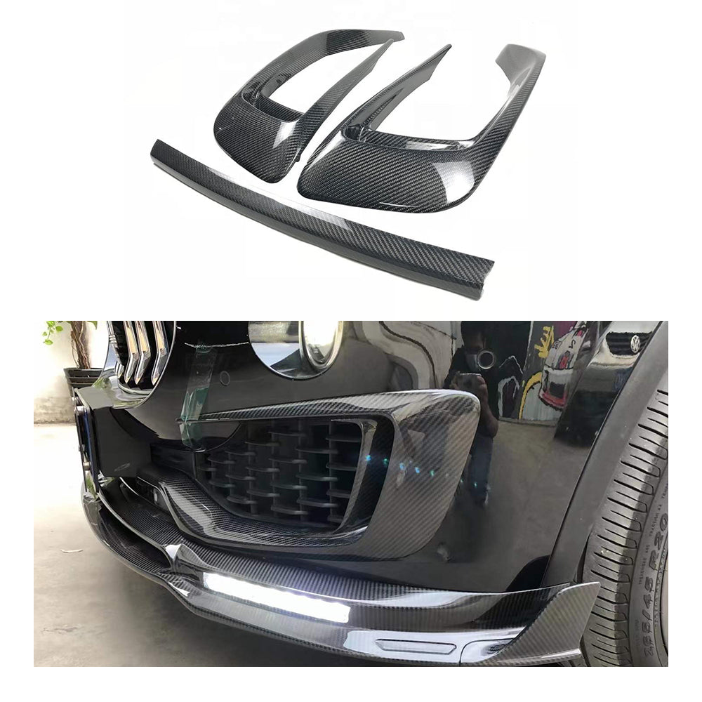 MASERATI LEVANTE Dry Carbon Fiber SD style front air intake trim