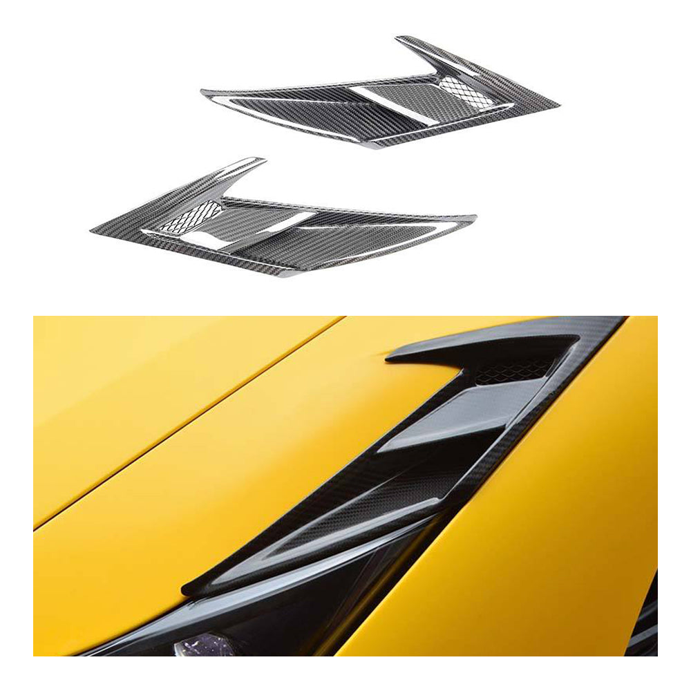 FERRARI F8 Dry carbon fiber Air vent trim