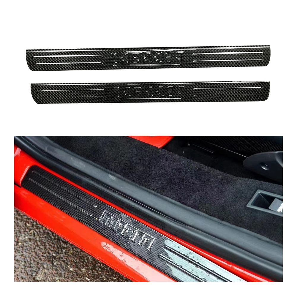 FERRARI SF90 Dry carbon fiber Door sill trim