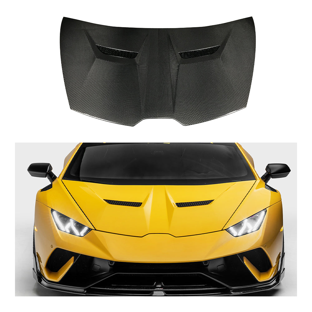 LAMBORGHINI LP580/LP610 Dry carbon fiber SV style hood